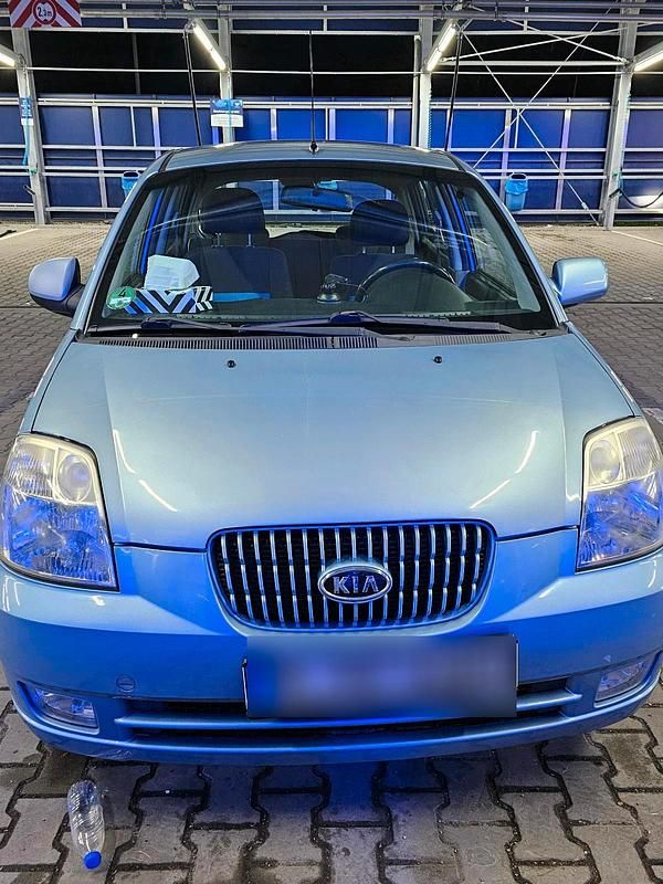 Gebraucht Kia Picanto 61 PS (44 kW) 2007 Blau Kleinwagen