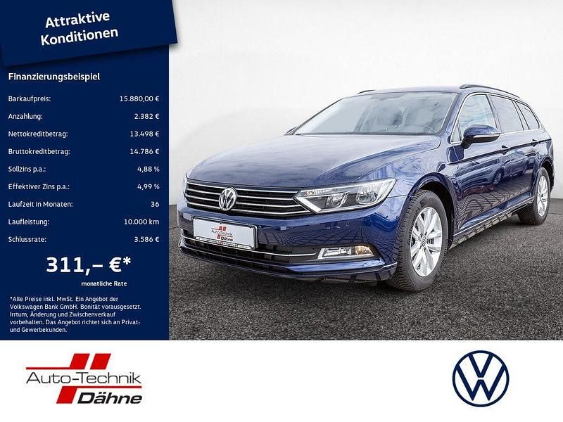 Gebraucht VW Passat Comfortline 150 PS (110 kW) 2017 Blau Kombi