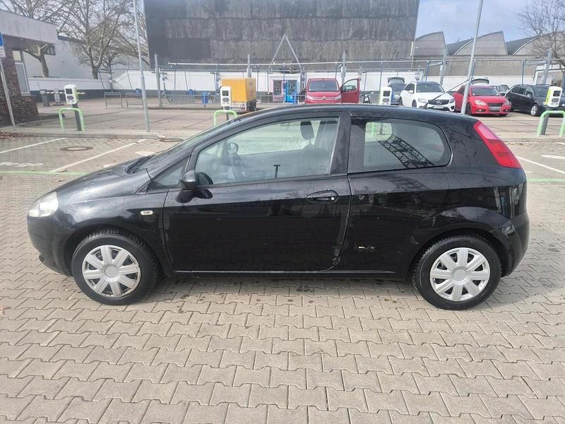 Gebraucht Fiat Punto 2008 Schwarz Kleinwagen