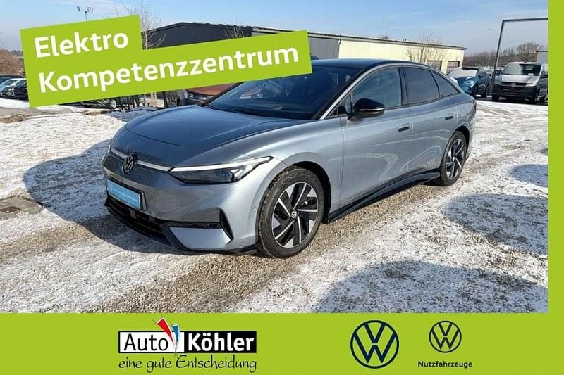 Stonewashed blue (metallic) Gebraucht 2024 VW ID.7 Pro Kombi | 47.270 € (Fairer Preis) - Bild 1/4