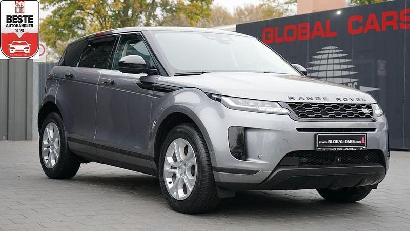 Grau Gebraucht 2021 Land Rover Range Rover evoque Black Edition SUV | 26.885 € (Etwas zu teuer) - Bild 1/4