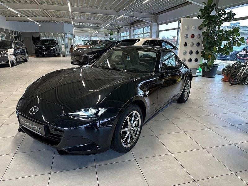 Neu Mazda MX5 Exclusive-Line 132 PS (97 kW) 2025 Schwarz Cabrio