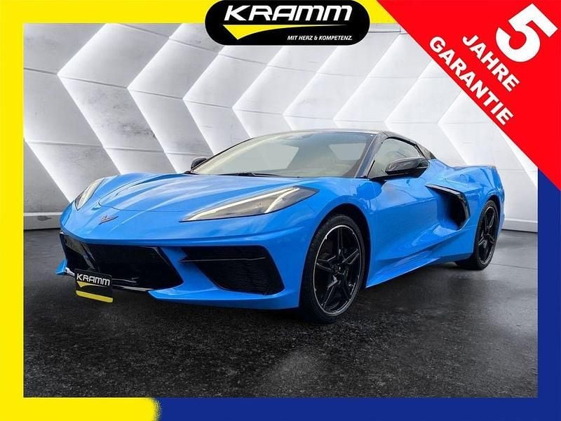 Blau Neu 2025 Corvette C8 Cabrio | 112.000 € - Bild 1/4
