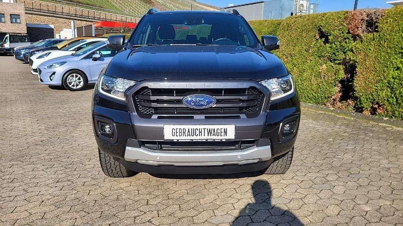 Gebraucht Ford Ranger Wildtrack 212 PS (155 kW) 2022 Obsidianschwarz metallic Pickup