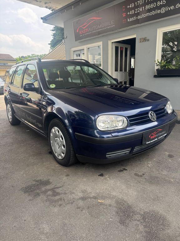 Blau Gebraucht 2001 VW Golf IV Basis Kombi | 950 € (Guter Preis) - Bild 1/4