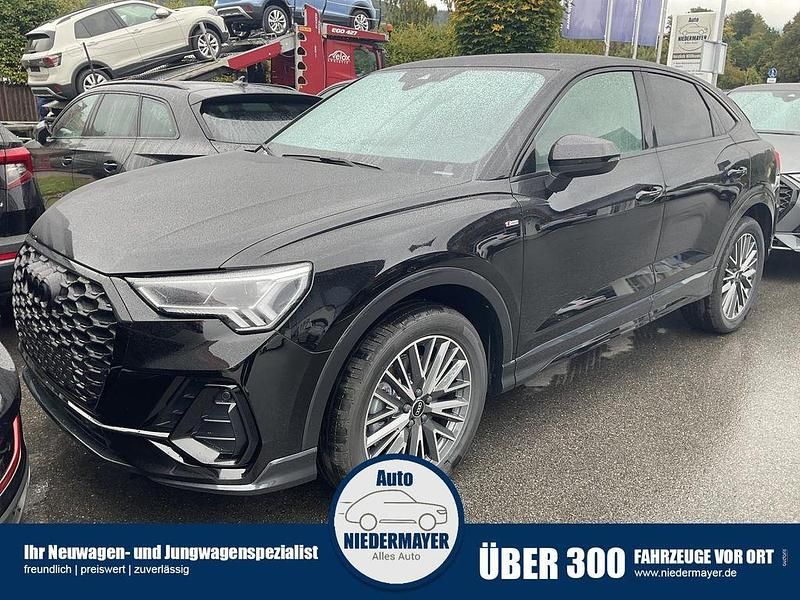 Mythos schwarz metallic Neu 2025 Audi Q3 Sportback S-Line SUV | 49.995 € (Superpreis) - Bild 1/4