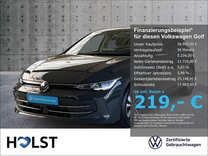 Brugt VW Golf VIII Goal 116 HK (85 kW) 2025 Sedan