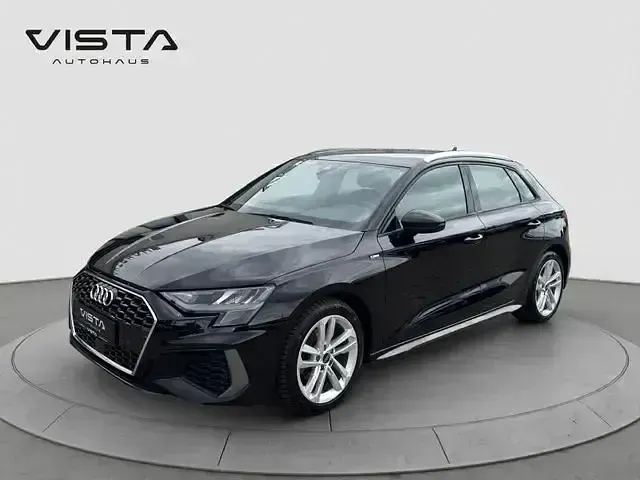 Gebraucht Audi A3 S-Line 150 PS (110 kW) 2023 Mythosschwarz metallic Limousine