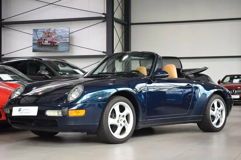 Gebraucht Porsche 993 286 PS (210 kW) 1997 Blau Cabrio