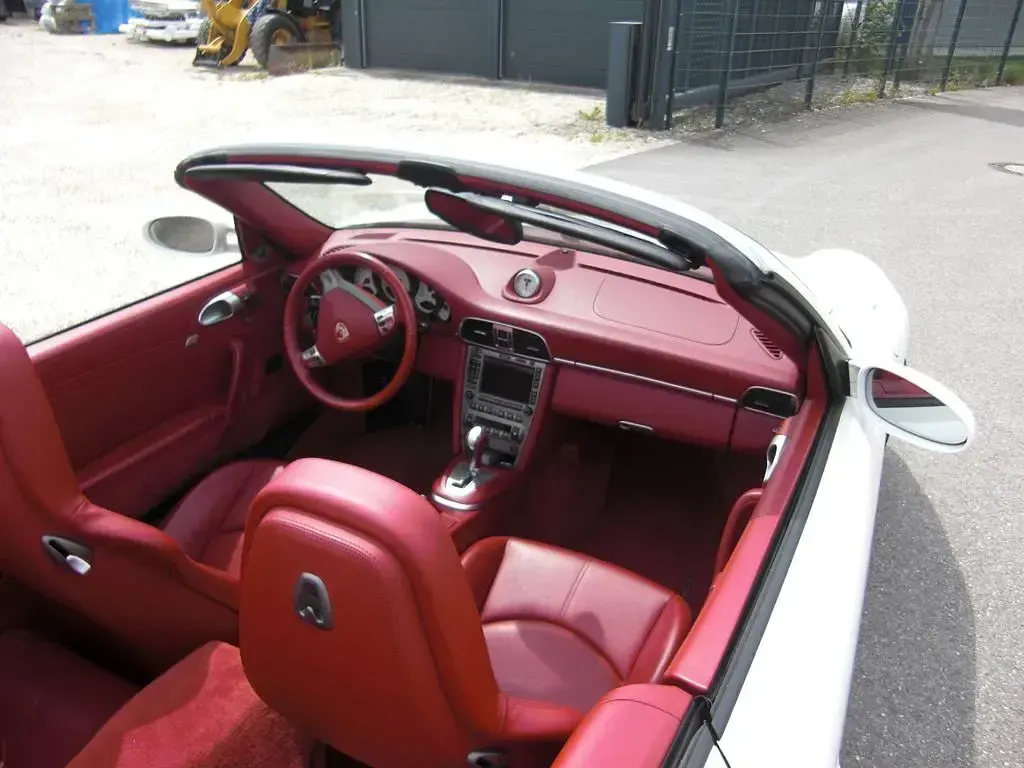 Gebraucht Porsche 997 Turbo 480 PS (353 kW) 2007 Weiß Cabrio