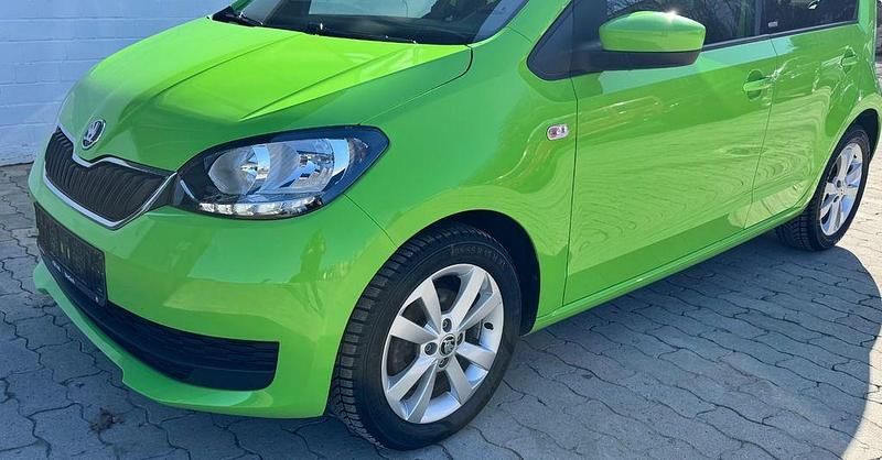 Gebraucht Skoda Citigo Clever 75 PS (55 kW) 2018 Grün Kleinwagen