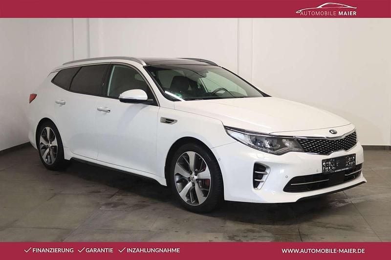 Gebraucht Kia Optima GT 245 PS (180 kW) 2017 Weiß Kombi