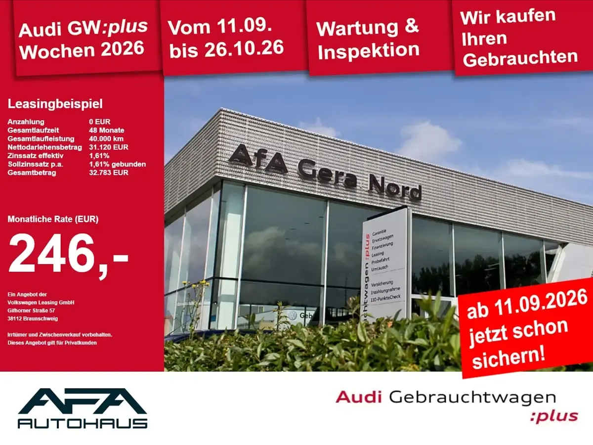 Gebraucht Audi A3 Sportback e-tron Advanced Plus 204 PS (150 kW) 2025 Gletscherweiß metallic Kleinwagen