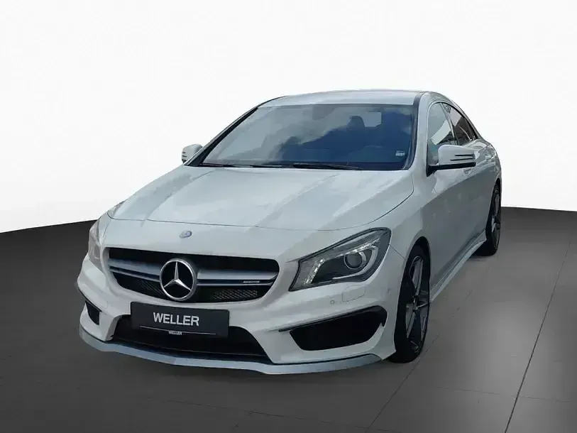 Gebraucht Mercedes CLA45 AMG AMG 381 PS (280 kW) 2016 Weiß Coupé