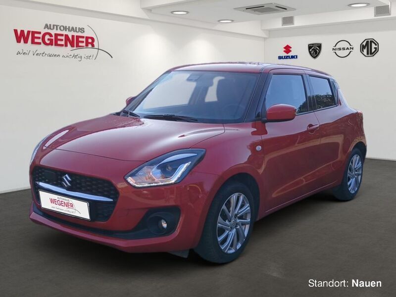 Solid fervent red Gebraucht 2021 Suzuki Swift Comfort Kleinwagen | 14.950 € (Fairer Preis) - Bild 1/4
