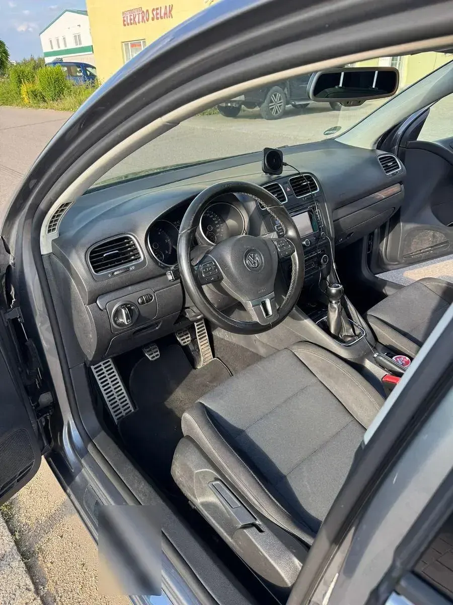 Gebraucht VW Golf VII Comfortline 105 PS (77 kW) 2012 Schwarz Limousine
