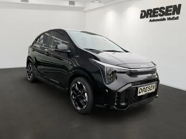 Neu Kia Picanto GT-Line 68 PS (50 kW) 2025 Abp)aurora black pearl (schwarz Kleinwagen