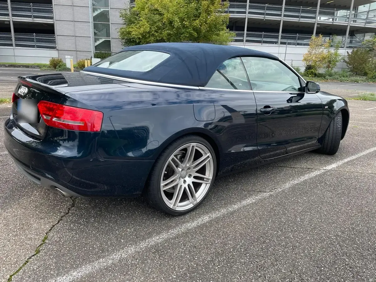 Gebraucht Audi A5 Cabriolet 190 PS (139 kW) 2009 Blau Cabrio