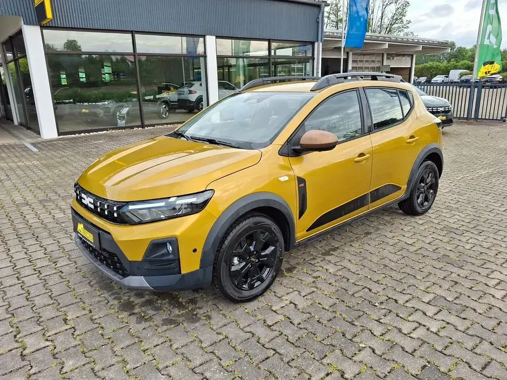 Neu Dacia Sandero Extreme 110 PS (80 kW) 2026 Gelb Limousine