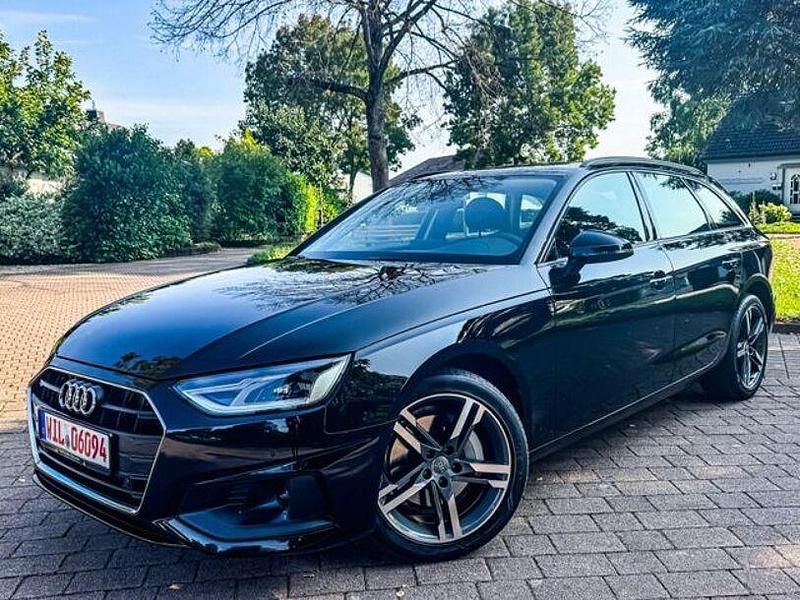 Schwarz Gebraucht 2021 Audi A4 Basis Limousine | 24.999 € - Bild 1/4