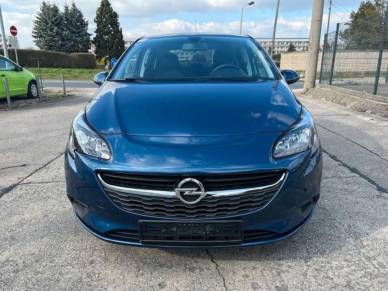 Gebraucht Opel Corsa Edition 90 PS (66 kW) 2015 Blau Kleinwagen