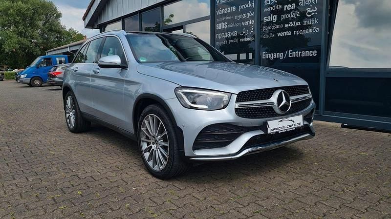 Silber Gebraucht 2021 Mercedes GLC400d AMG SUV | 34.990 € (Superpreis) - Bild 1/4