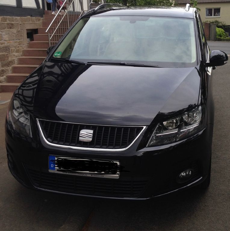 Schwarz Gebraucht 2013 Seat Alhambra Style Van / Kleinbus | 8.100 € (Guter Preis) - Bild 1/4