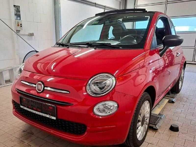 Rot Gebraucht 2023 Fiat 500C Cabrio | 13.998 € (Guter Preis) - Bild 1/4