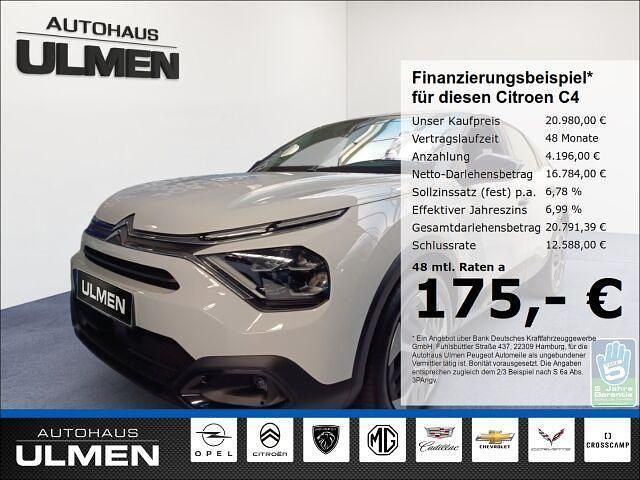 Weiss Gebraucht 2023 Citroën C4 Feel Limousine | 20.980 € (Fairer Preis) - Bild 1/4
