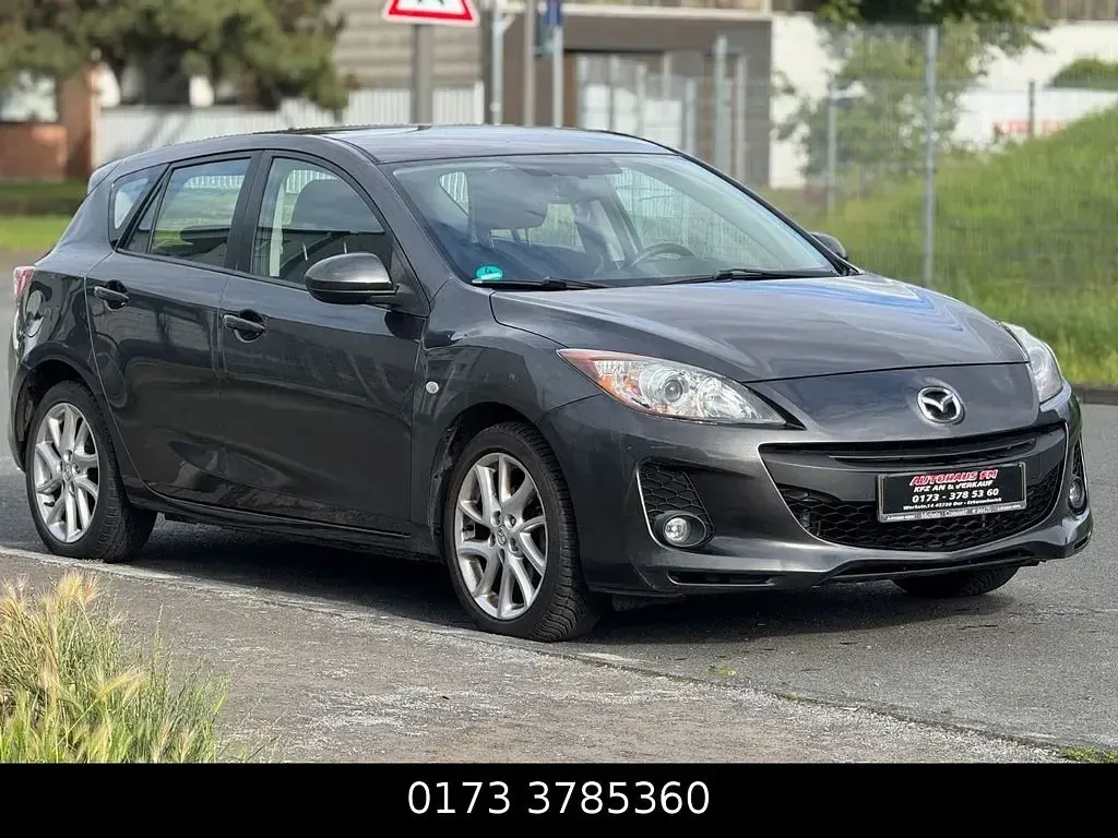 Gebraucht Mazda 3 Edition 105 PS (77 kW) 2012 Schwarz Limousine