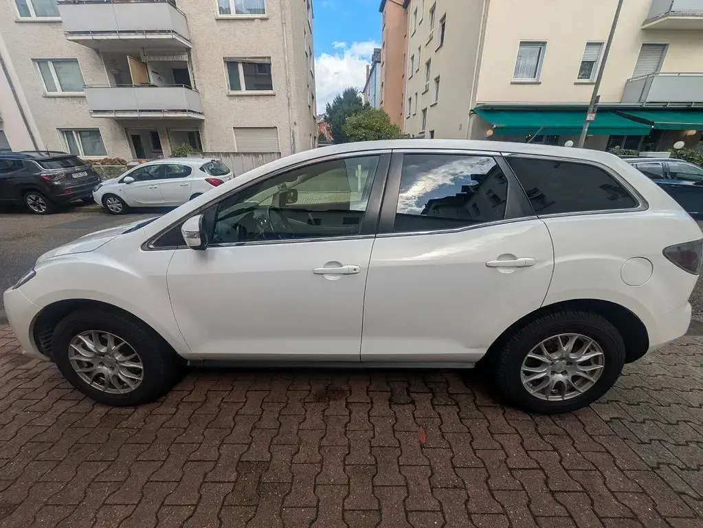 Gebraucht Mazda CX-7 Exclusive-Line 173 PS (127 kW) 2013 Weiß SUV