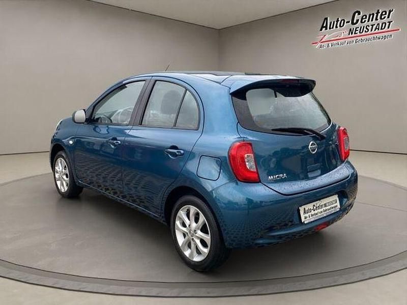 Gebraucht Nissan Micra Acenta 92 PS (67 kW) 2016 Blau Kleinwagen
