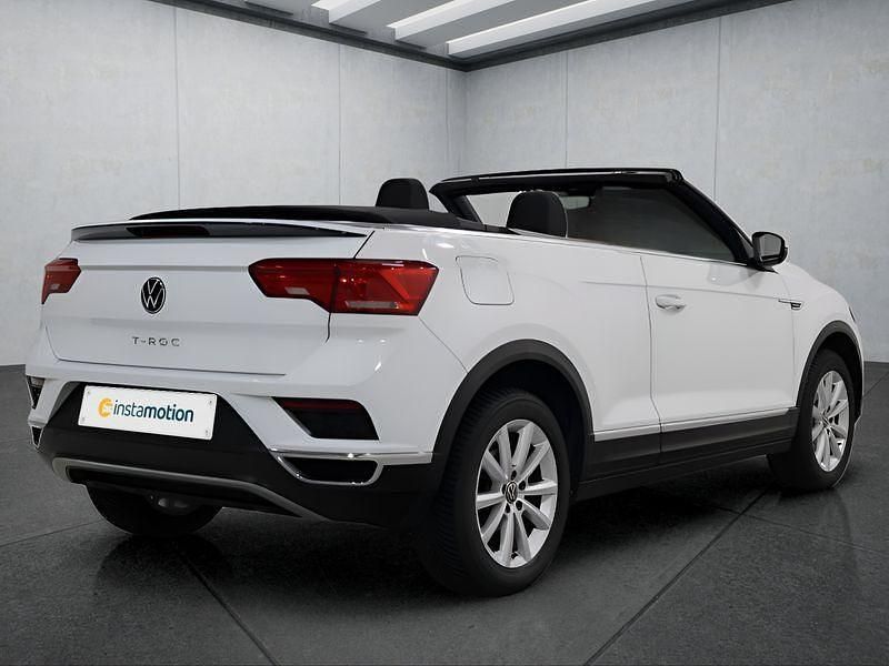 Gebraucht VW T-Roc Cabriolet 150 PS (110 kW) 2021 Weiß Cabrio