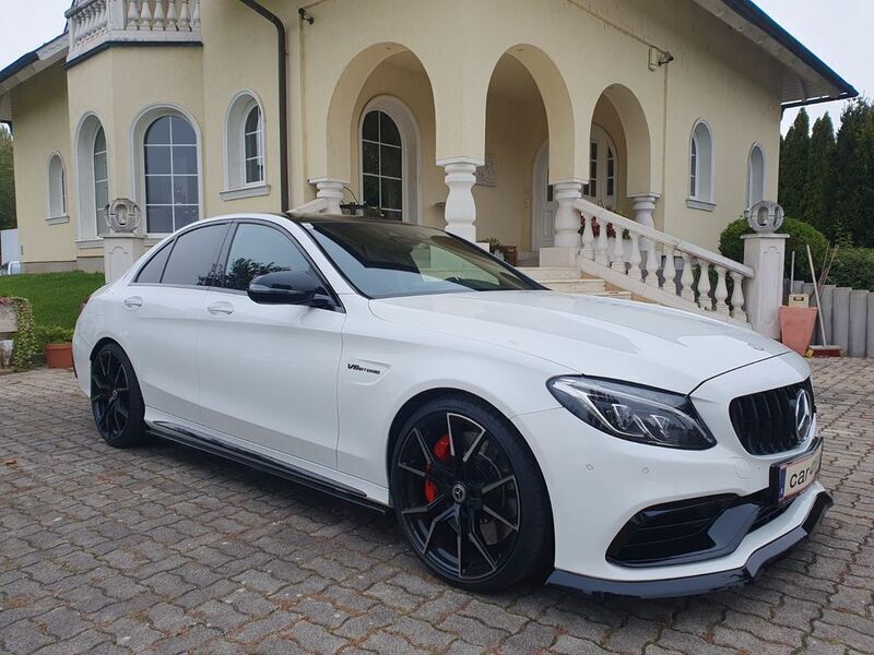 Weiß Gebraucht 2017 Mercedes C63S AMG AMG Limousine | 51.900 € (Fairer Preis) - Bild 1/4