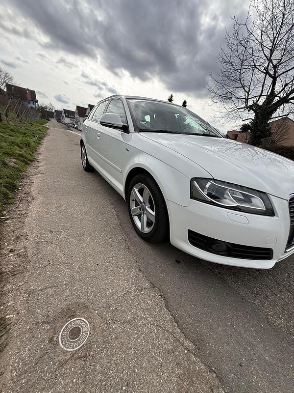 Gebraucht Audi A3 S-Line 160 PS (117 kW) 2009 Weiß Kleinwagen