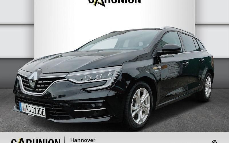 Black pearlschwarz metallic (metallic) Gebraucht 2021 Renault Mégane IV Intens Kombi | 20.560 € (Fairer Preis) - Bild 1/4