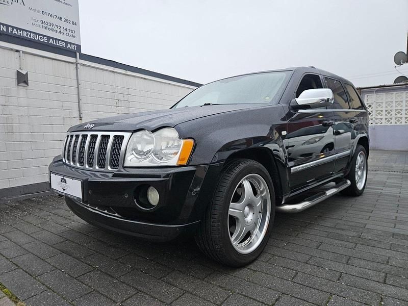 Schwarz Gebraucht 2007 Jeep Grand Cherokee Overland SUV | 6.200 € (Superpreis) - Bild 1/4