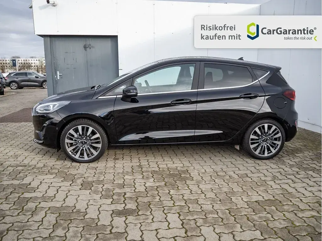 Gebraucht Ford Fiesta Titanium X 125 PS (91 kW) 2023 Schwarz / obsidianschwarz Kleinwagen