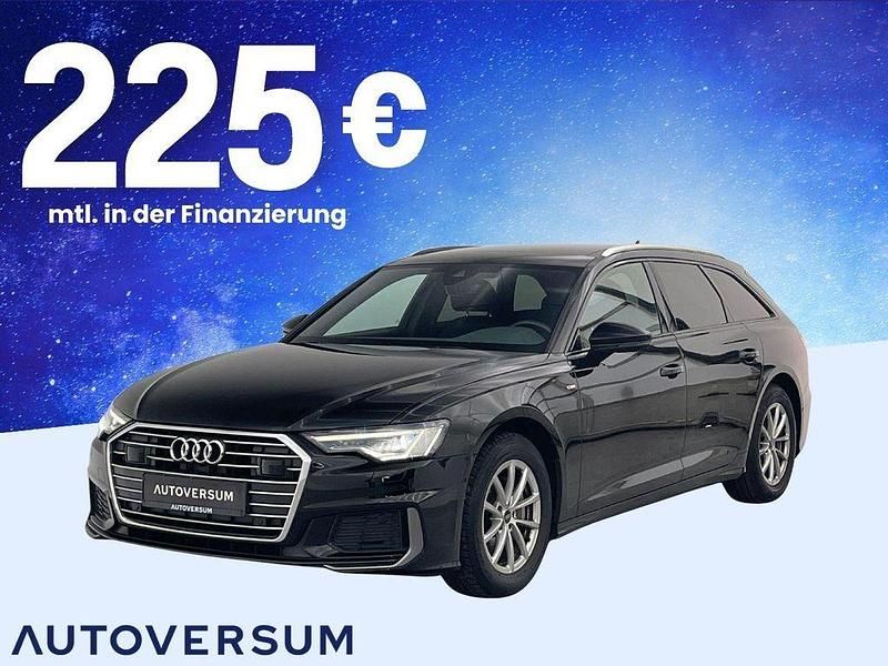 Brillantschwarz Gebraucht 2021 Audi A6 S-Line Kombi | 28.845 € (Superpreis) - Bild 1/3