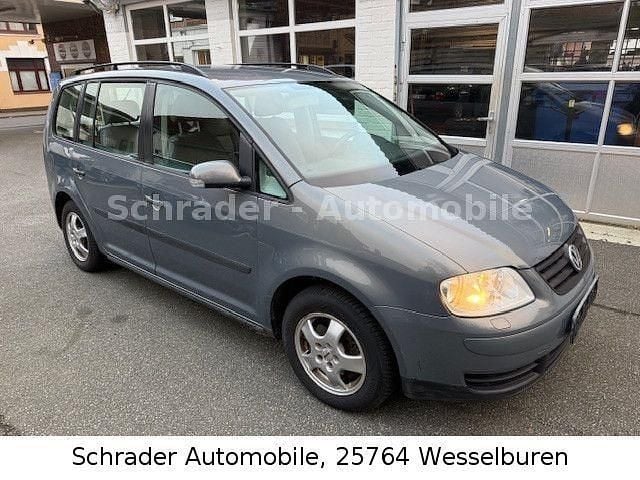 Gebraucht VW Touran Trendline 101 PS (74 kW) 2004 Grau Van / Kleinbus