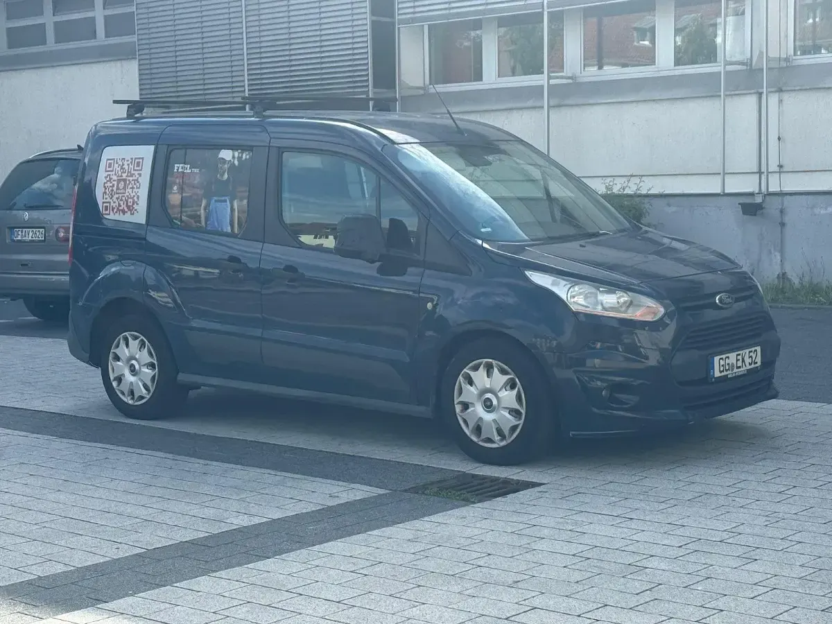 Gebraucht Ford Transit 95 PS (69 kW) 2014 Blau Van / Kleinbus