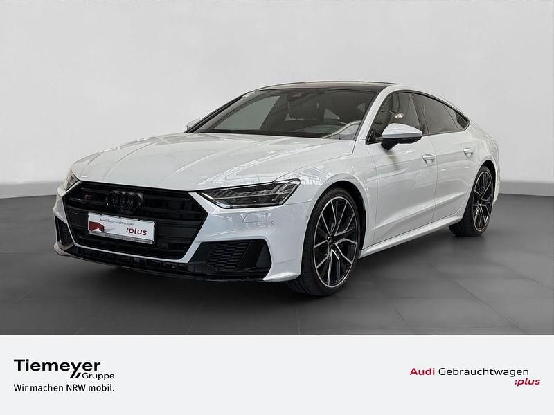 Gletscherweiß metallic Gebraucht 2022 Audi S7 Sportback Ambiente Kleinwagen | 58.280 € (Guter Preis) - Bild 1/4
