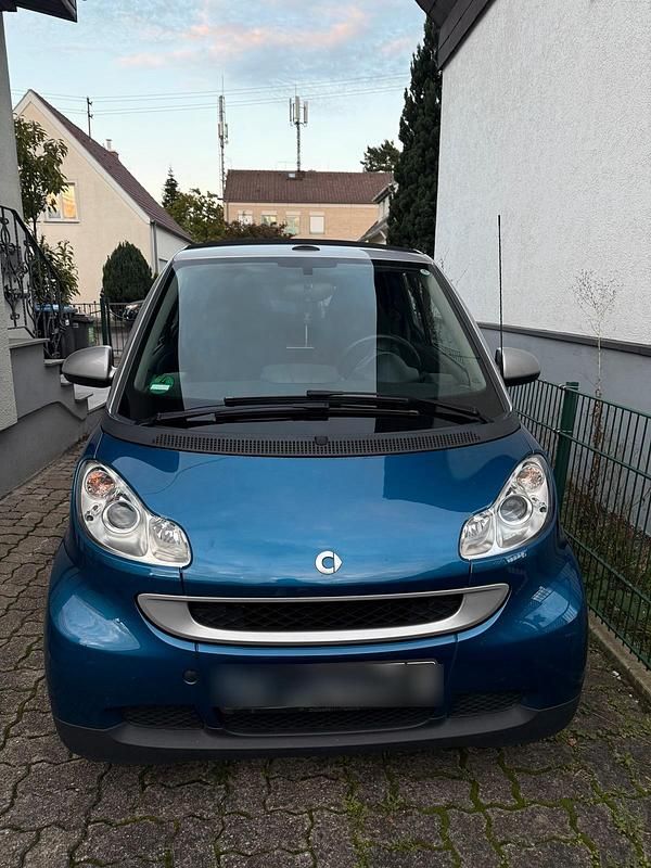 Blau Gebraucht 2008 Smart ForTwo Cabrio Cabrio | 3.799 € - Bild 1/4