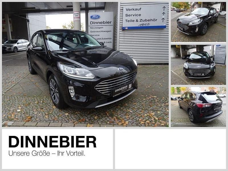 Schwarz (metallic) Gebraucht 2020 Ford Kuga Titanium SUV | 22.490 € (Fairer Preis) - Bild 1/4