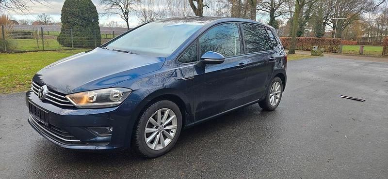 Blau Gebraucht 2015 VW Golf Sportsvan LOUNGE Van / Kleinbus | 10.950 € (Fairer Preis) - Bild 1/4