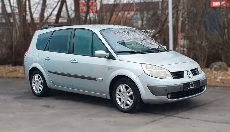 Silber Gebraucht 2005 Renault Grand Scénic II Van / Kleinbus | 1.700 € (Superpreis) - Bild 1/4