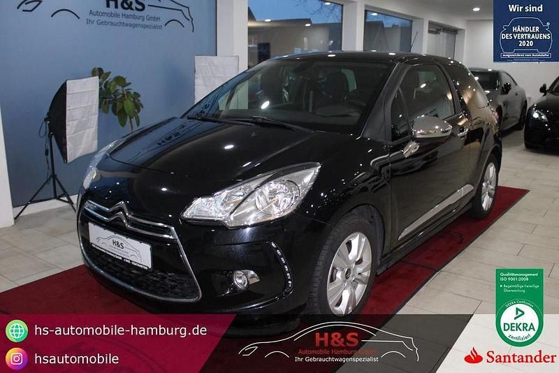 Gebraucht Citroën DS3 So Chic 120 PS (88 kW) 2013 Lackierung schwarz perla nera/lackierung mit schutzlack Kombi