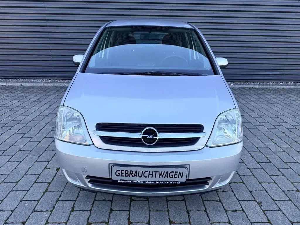 Gebraucht Opel Meriva Edition 101 PS (74 kW) 2004 Silber Van / Kleinbus