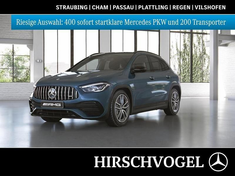 Blau Gebraucht 2021 Mercedes GLA35 AMG AMG SUV | 38.990 € (Guter Preis) - Bild 1/4