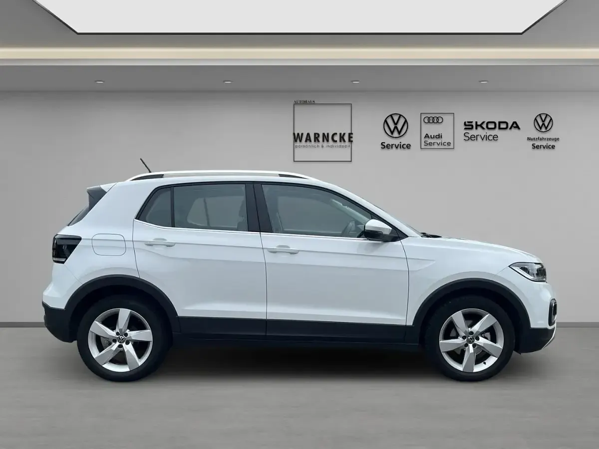 Gebraucht VW T-Cross Style 110 PS (80 kW) 2022 Weiss SUV